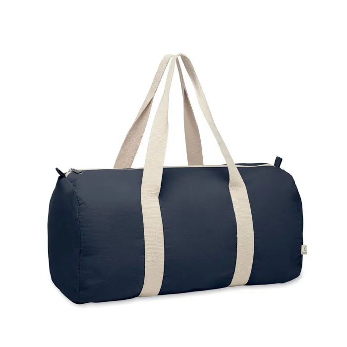Sinn – Recycled cotton sports bag — French Navy
