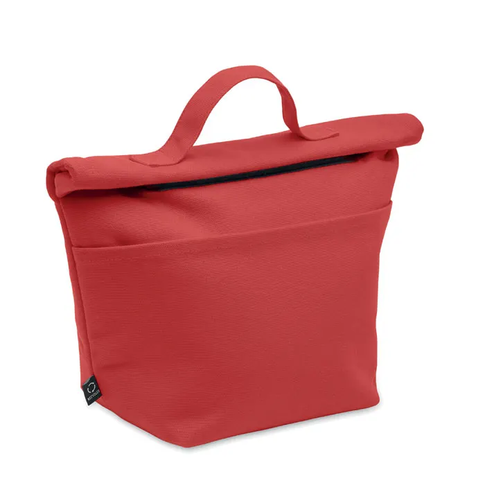 Recoba Colour – Recycled cotton cooler bag — Red