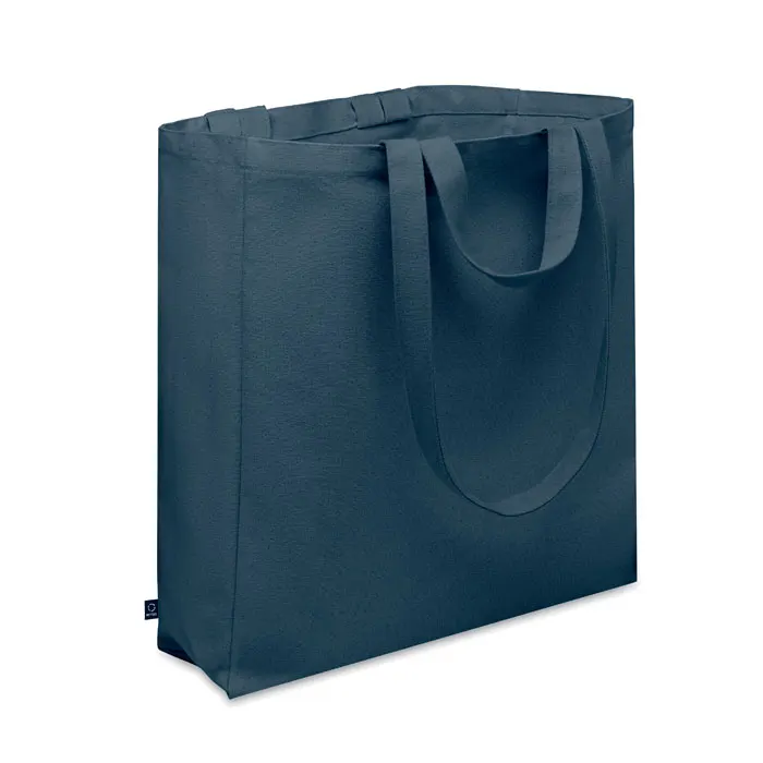 Gave Colour – Recycled cotton shopping bag — Blue