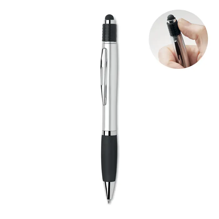 Stylus spinner pen — Black
