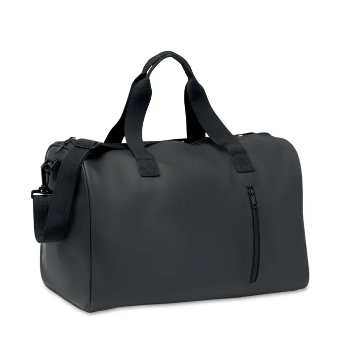 Camp – Duffle bag soft PU — Black