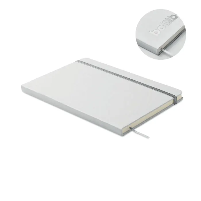 Route White – Colour revealing A5 notebook — Silver