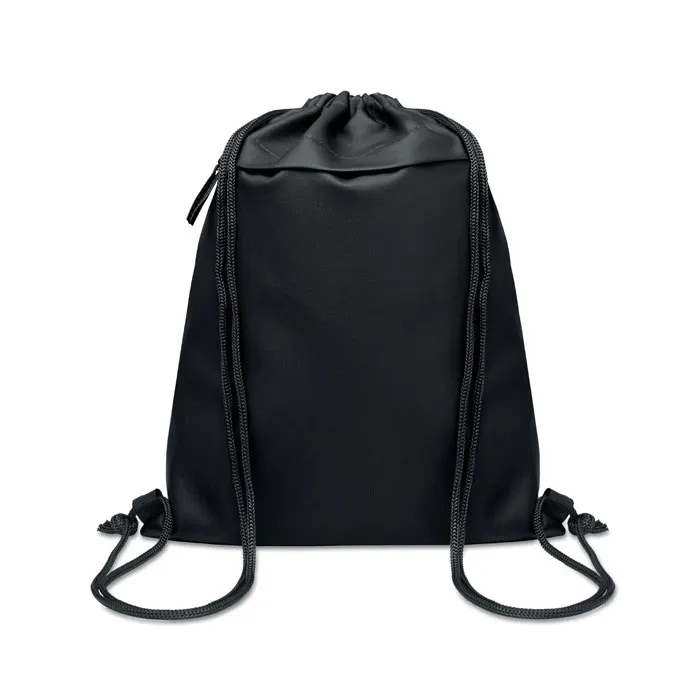 Bangkok Bag – Drawstring bag in 600D RPET — Black