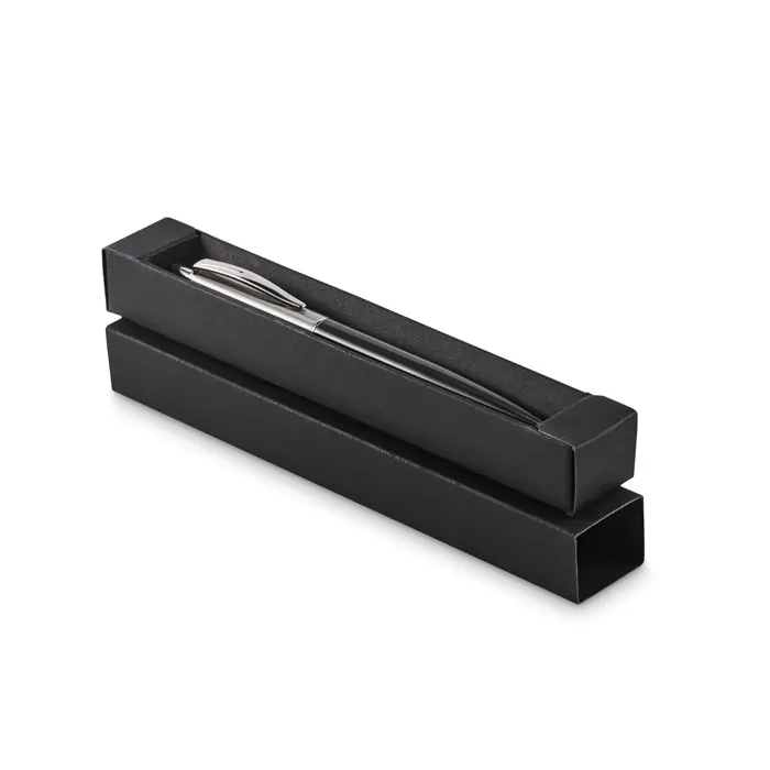 Graz Colour – Push button pen in box — Black