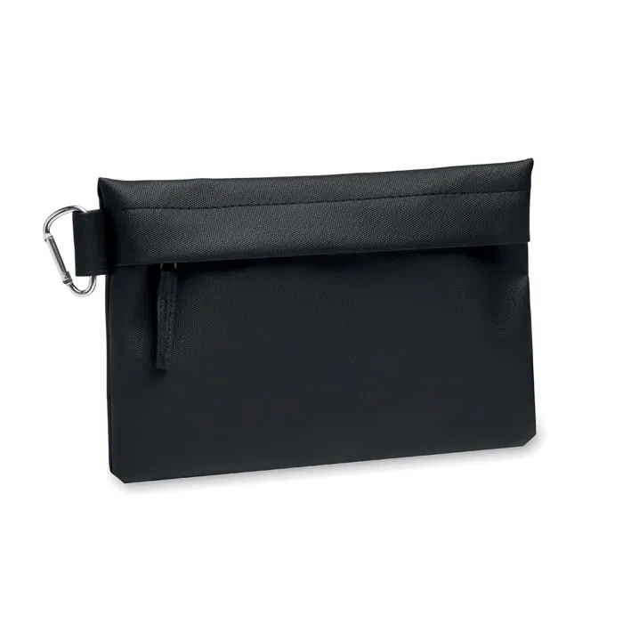 Carry – Organizer pouch in 600D RPET — Black
