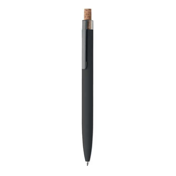 Bergamo + – Recycled aluminium pen — Black