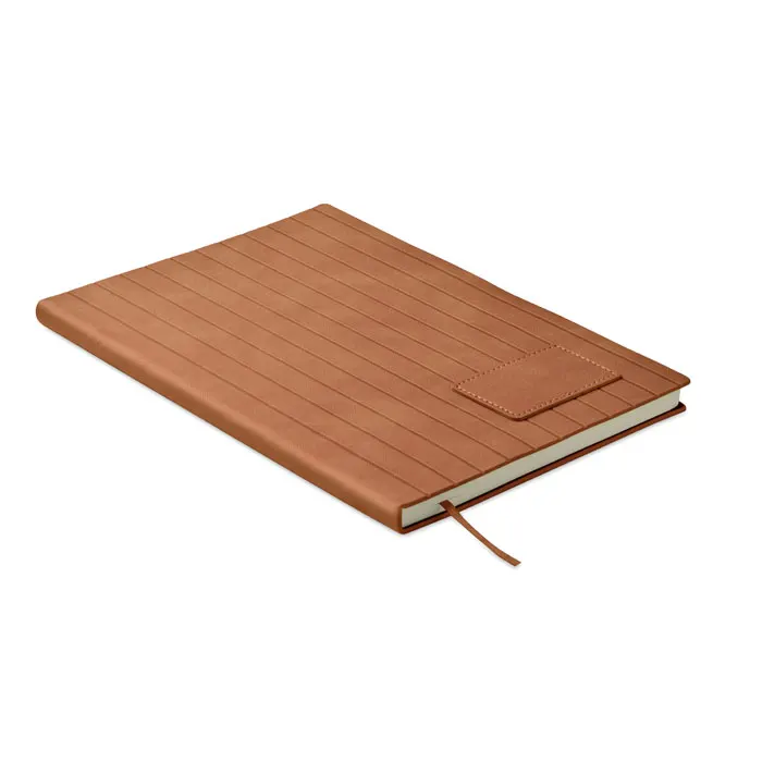 Tintray – A5 notebook in smokey PU — Brown