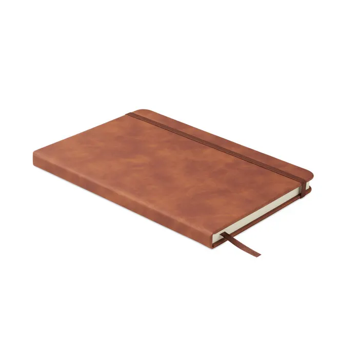 Tint – A5 smokey PU notebook — Brown