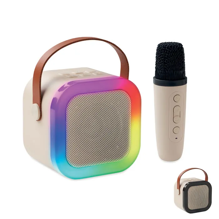 Karaset+ – Karaoke set speaker — Beige