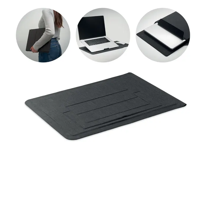 Practic – 16 inch felt laptop sleeve — Black