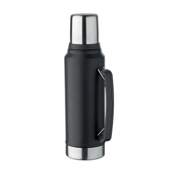 Nyima – Double wall bottle 1L — Black