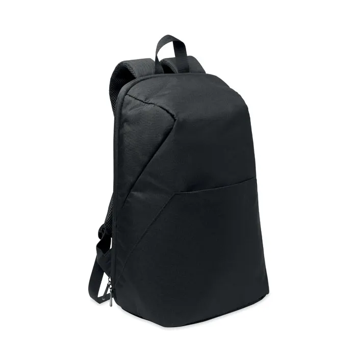 Arlon – 600D RPET backpack — Black