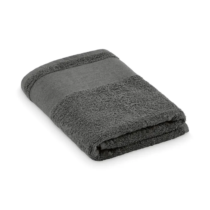 Island 50 – Cotton hand towel — Stone Grey