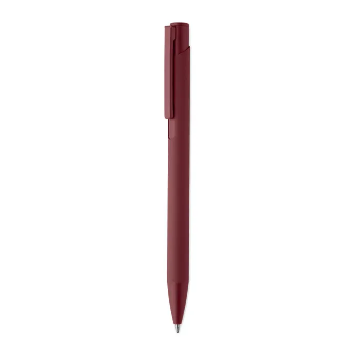 Escri – Recycled aluminium ball pen — Burgundy