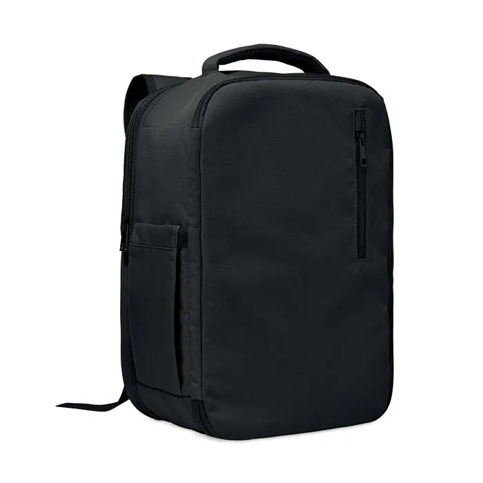 Flysafe – Cabin size carry on backpack — Black