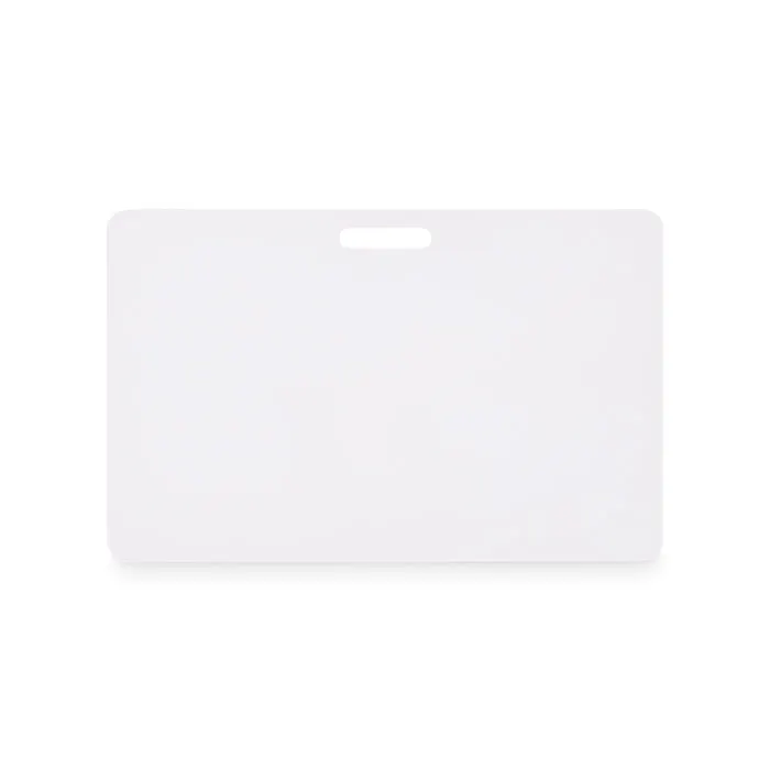 Badsmall – Lanyard badge 54 x 86mm — White