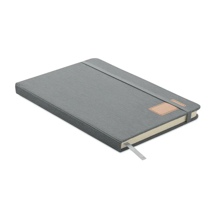 Cordi Note – A5 notebook hard RPET cover — Grey