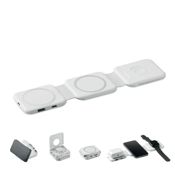 Rois – Foldable charging station — White