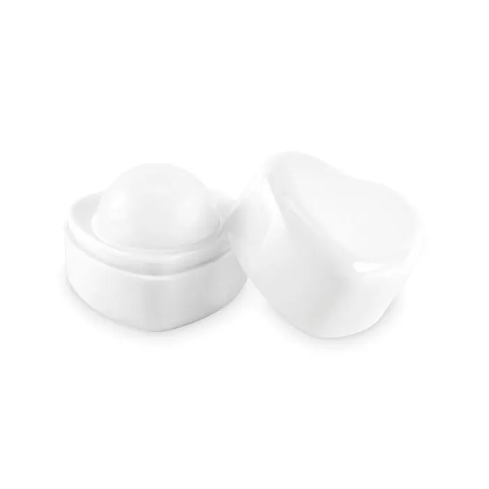 Sweet – Heart shape vegan lip balm — White