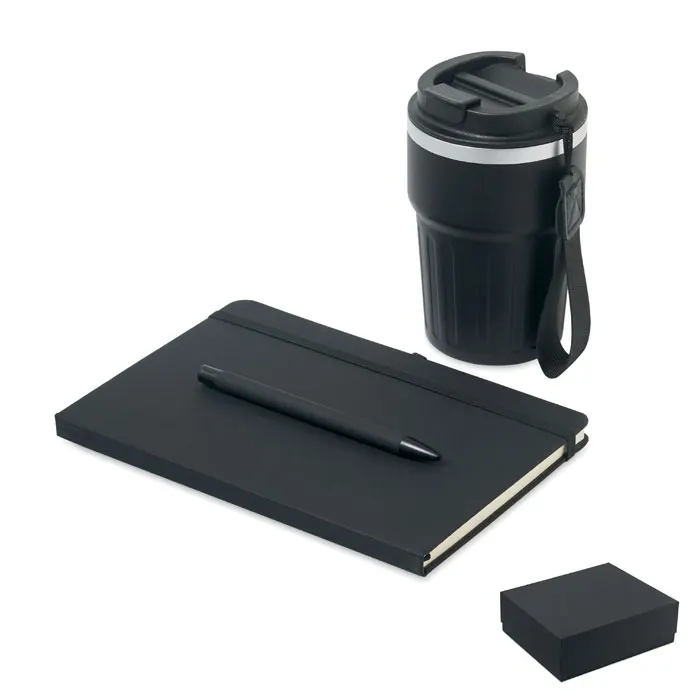 Engage – 3 piece gift set in box — Black