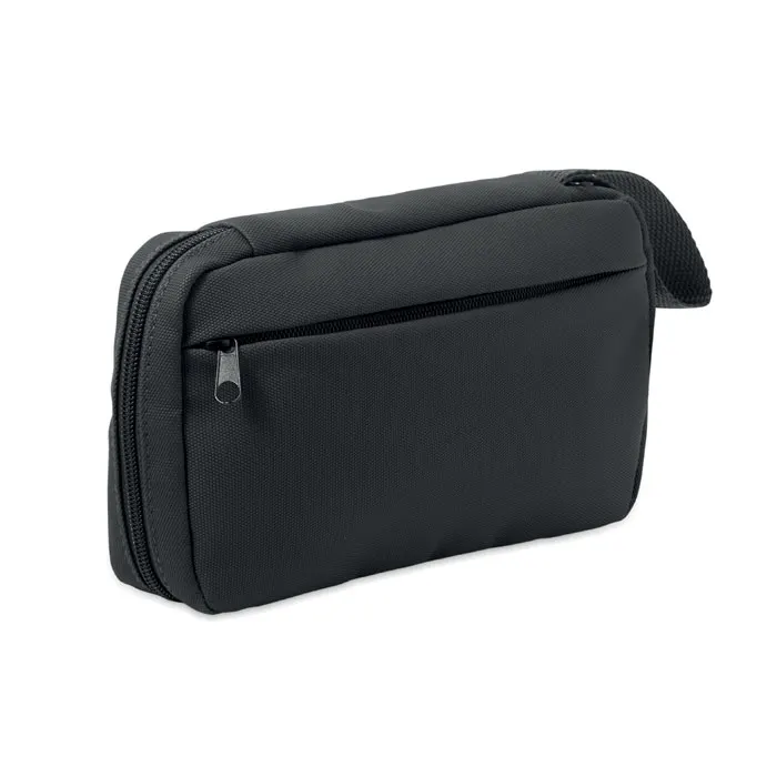 Vanit – Toiletry bag 600D RPET — Black