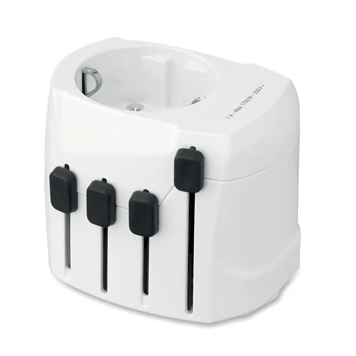 SKROSS® Pro 3-Pole world — White