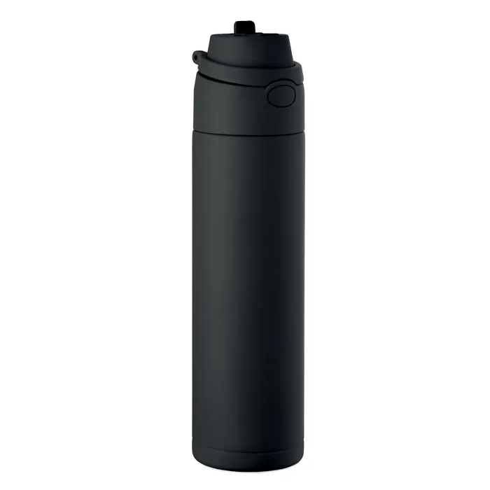 Toien Two – Double wall bottle 500 ml — Black