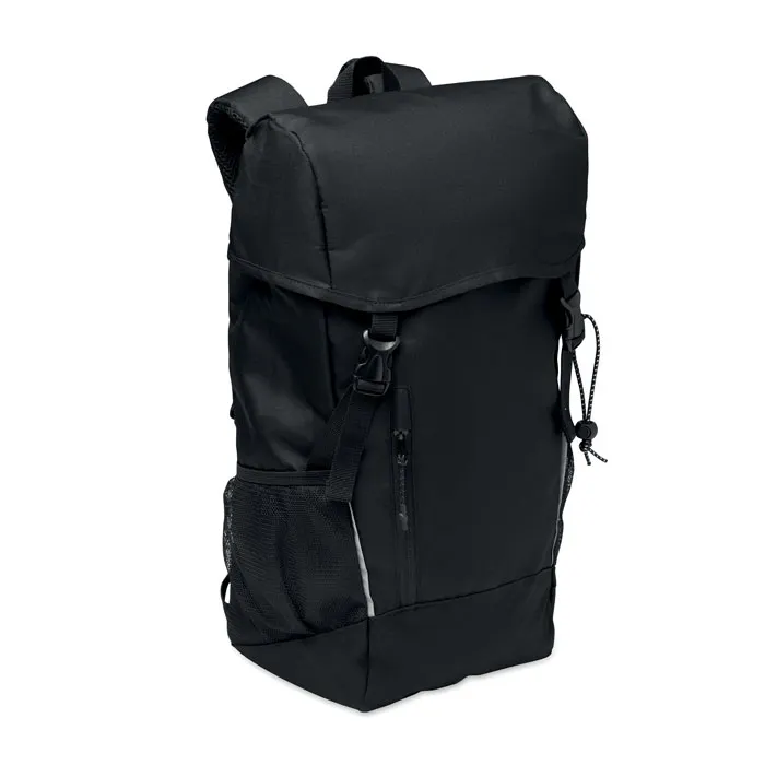 Siena – RPET backpack 15L — Black