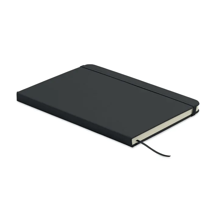 Arcoloop – A5 recycled PU notebook — Black