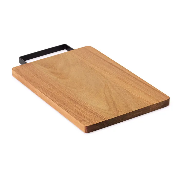 Asta – Acacia board with steel handle — Wood