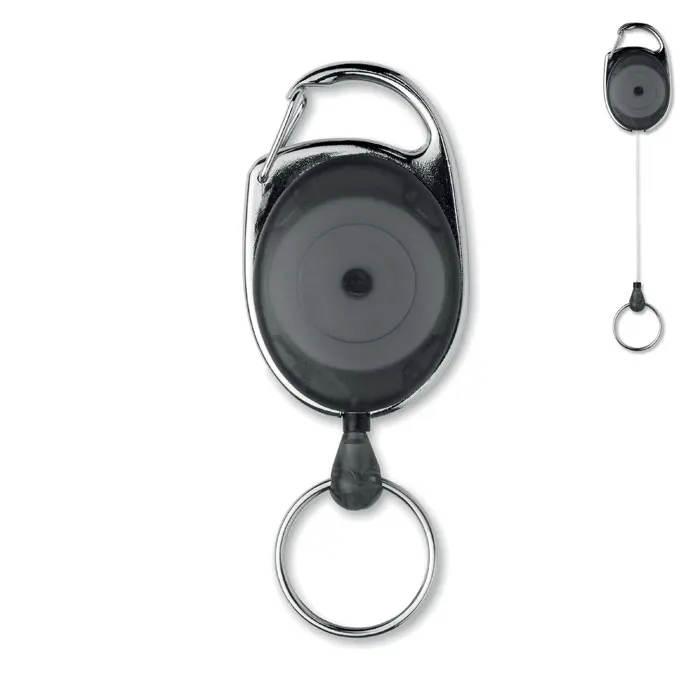Arronsa – Retractable badge holder — Black