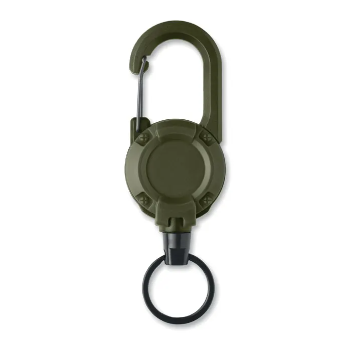 Stiba – Retractable badge holder — Army Green