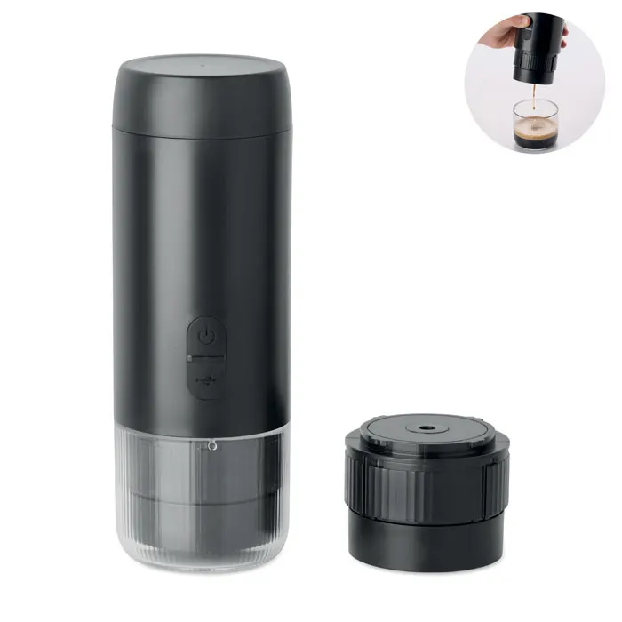 Porto – Portable coffee machine — Black