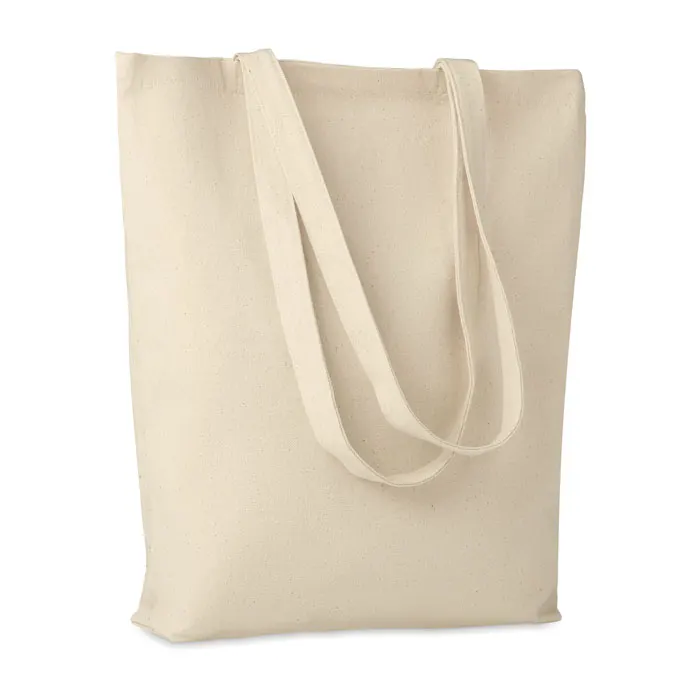 Rassa – Canvas shopping bag 270 gr/m² — Beige