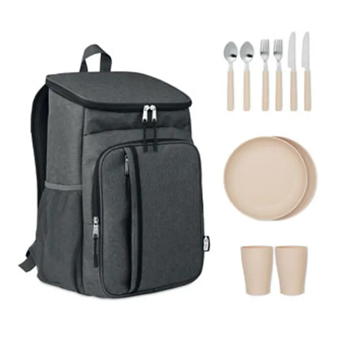 Montecool – Outdoor cooler bag 600D RPET — Black