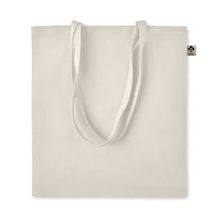 Zimde – Organic cotton shopping bag — Beige