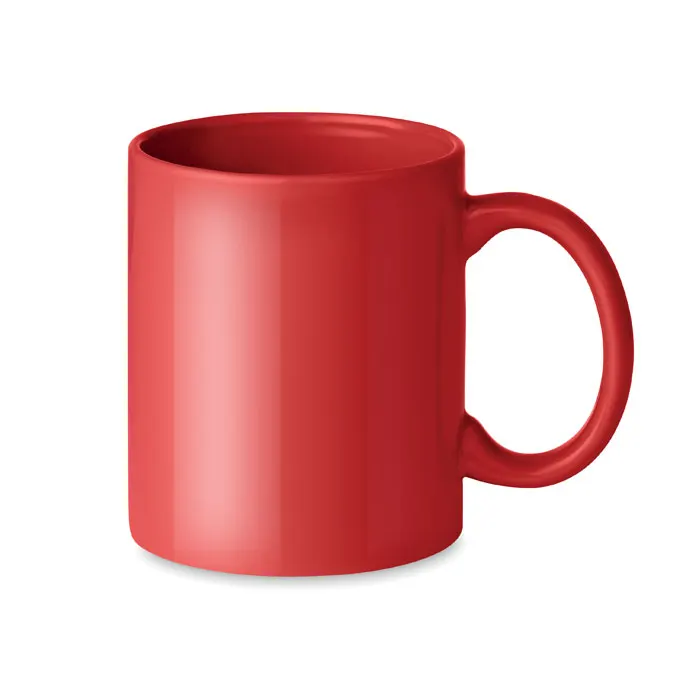 Dublin Tone – Coloured ceramic mug 300ml — Red
