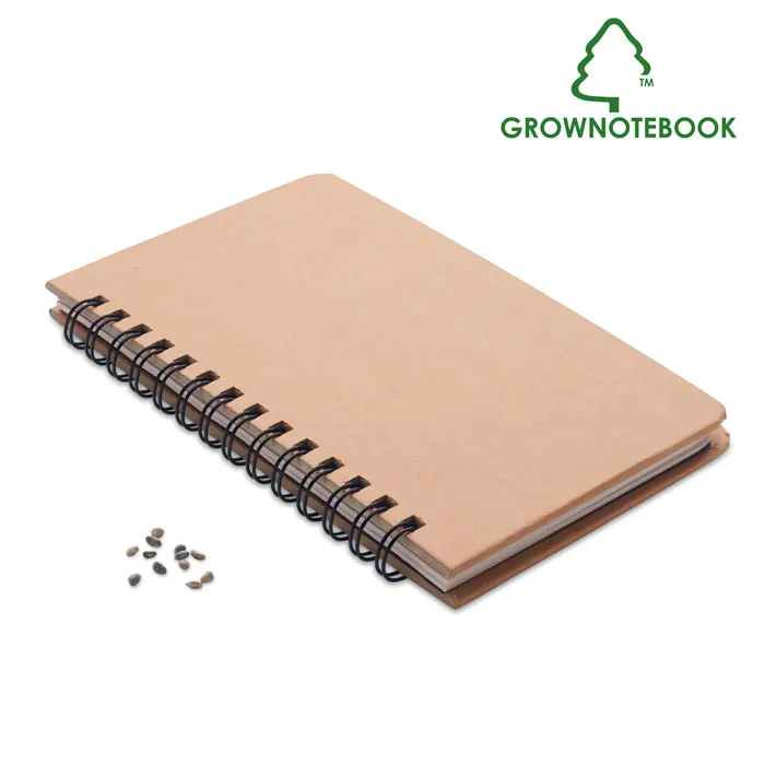 A5 Pine tree Grownotebook™ — Beige