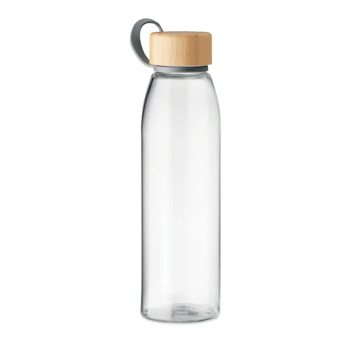 Fjord White – Glass bottle 500 ml — Transparent