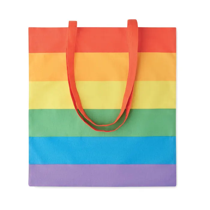 Borealis – 200 gr/m² cotton shopping bag — Multicolour