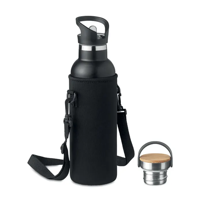 Tiksi – Double wall flask 700ml — Black
