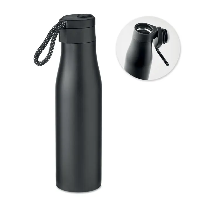 Ursus – Double wall flask 600ml — Black