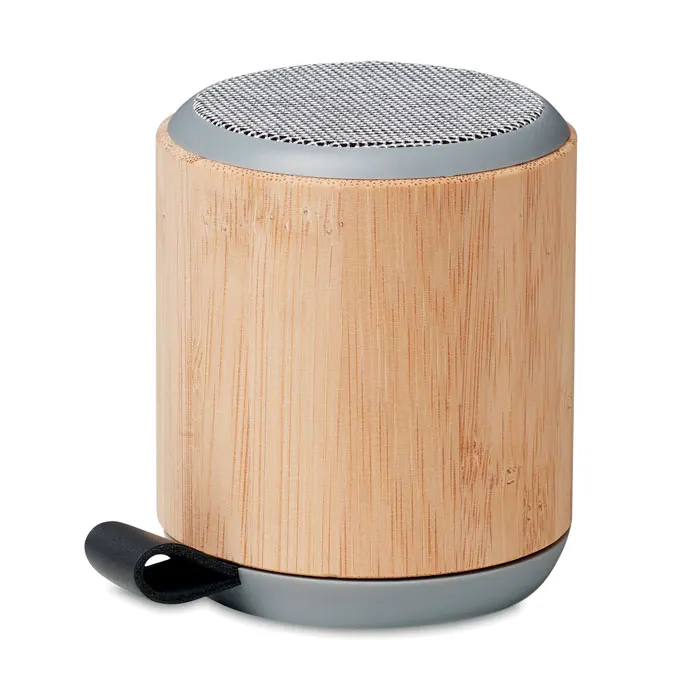 Rugli – 5.3 wireless bamboo speaker — Wood