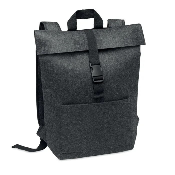 Indico Pack – RPET felt backpack — Stone Grey