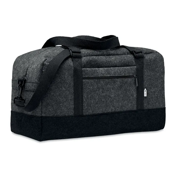 Indico Bag – RPET felt weekend bag — Stone Grey