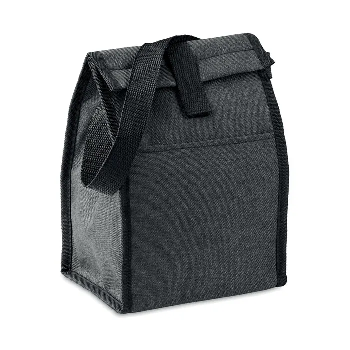 Bobe – 600D RPET insulated lunch bag — Black