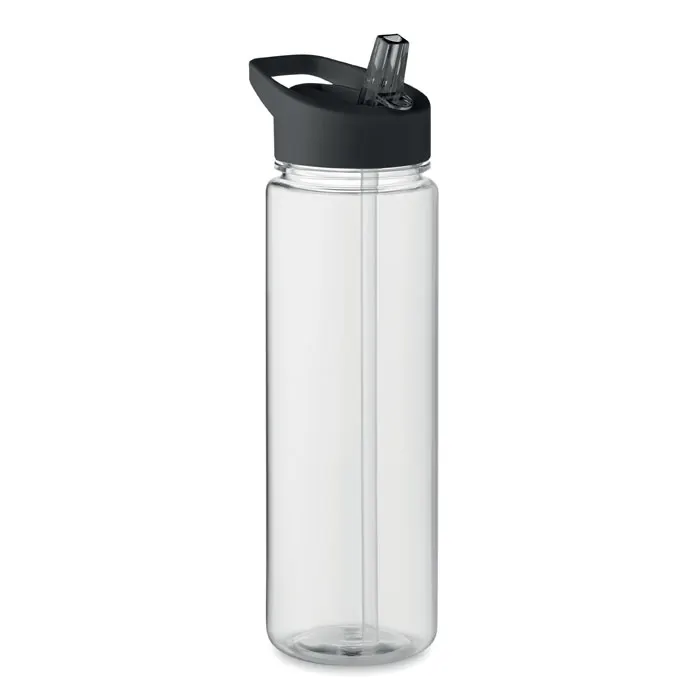 Alabama – RPET bottle 650ml PP flip lid — Black
