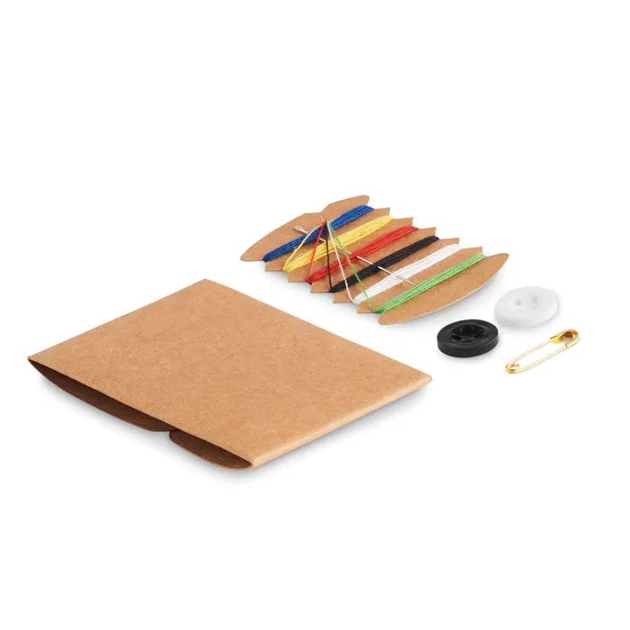 Compact sewing kit — Beige