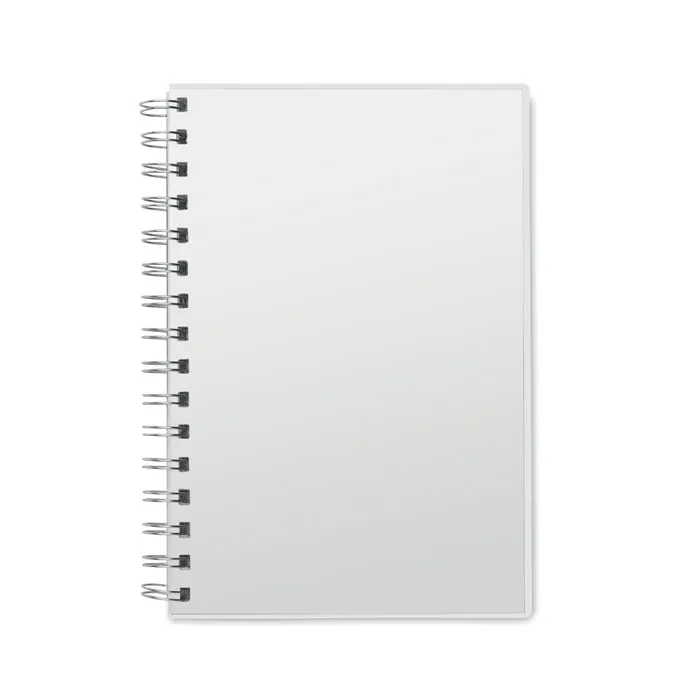 Anotate – A5 RPET notebook recycled lined — White