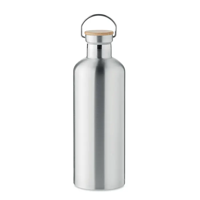 Helsinki Extra – Double wall flask 1,5L — Matt Silver